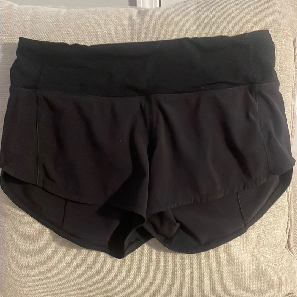 Women's Black Athletic Shorts